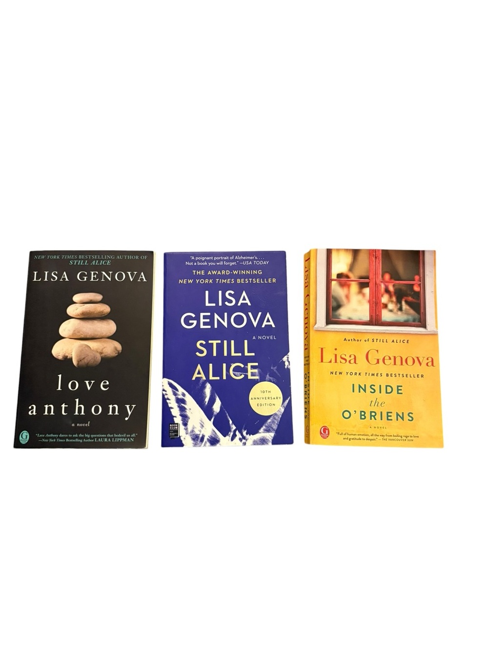 Lisa Genova Emotional Fiction Bundle | Still Alice 10th Anniversary Edition